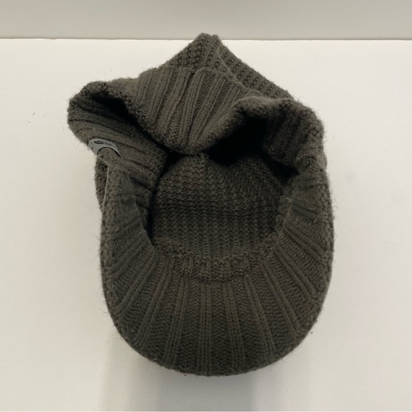 The North Face Women’s Olive Green Cozy Knit Beanie Hat OS - Picture 4 of 5